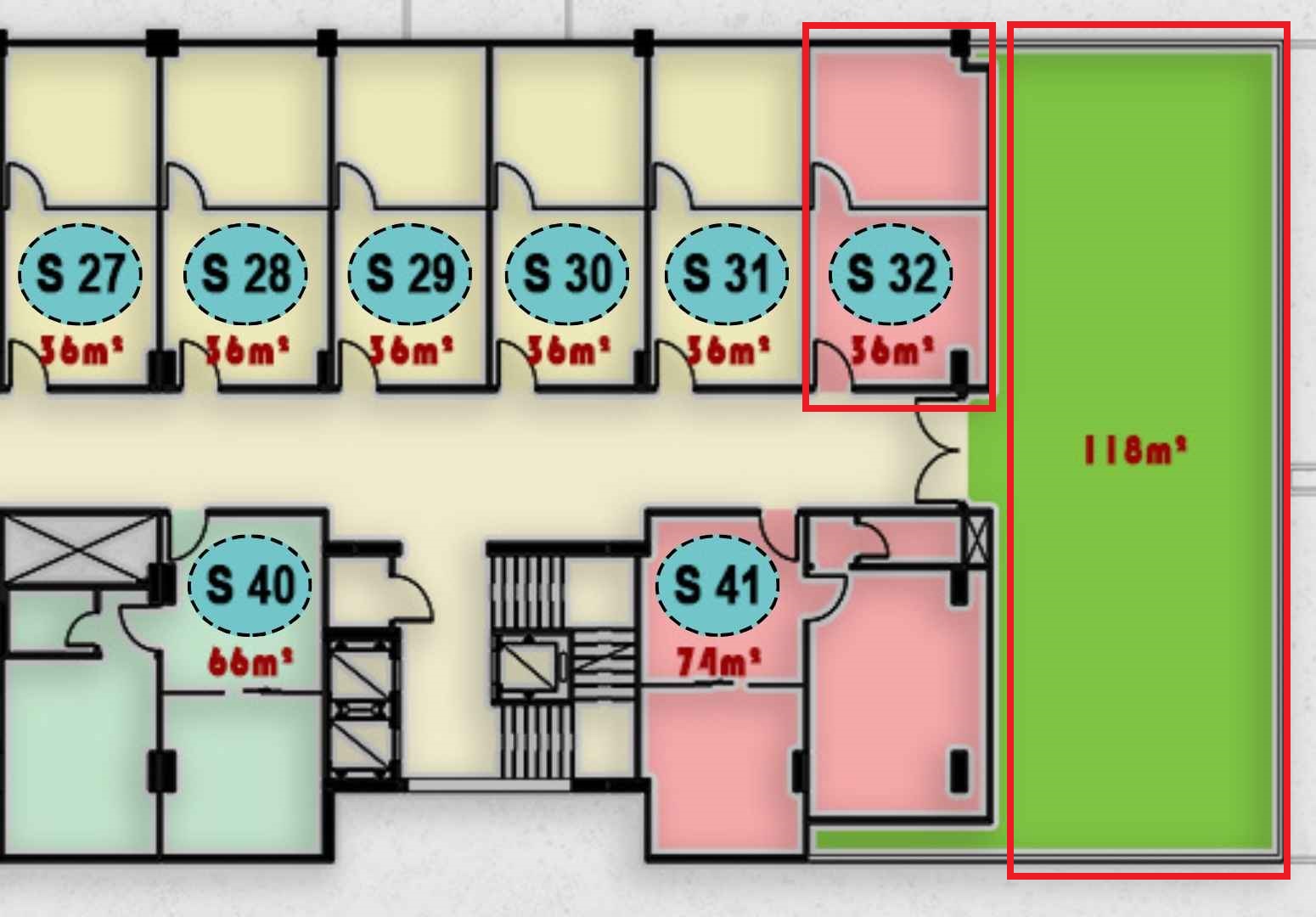 وحدة S32 – الدور الثاني في ONE MALL لمقهى أو مطعم تصميم الوحدة S32 في الدور الثاني بمجمع ONE MALL مناسب لمقهى أو مطعم