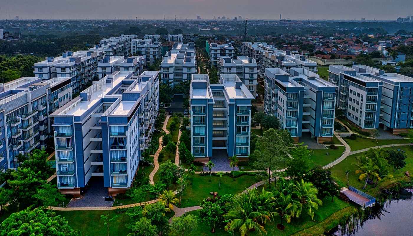 Integrated residential projects offering modern living with green spaces and comprehensive facilities